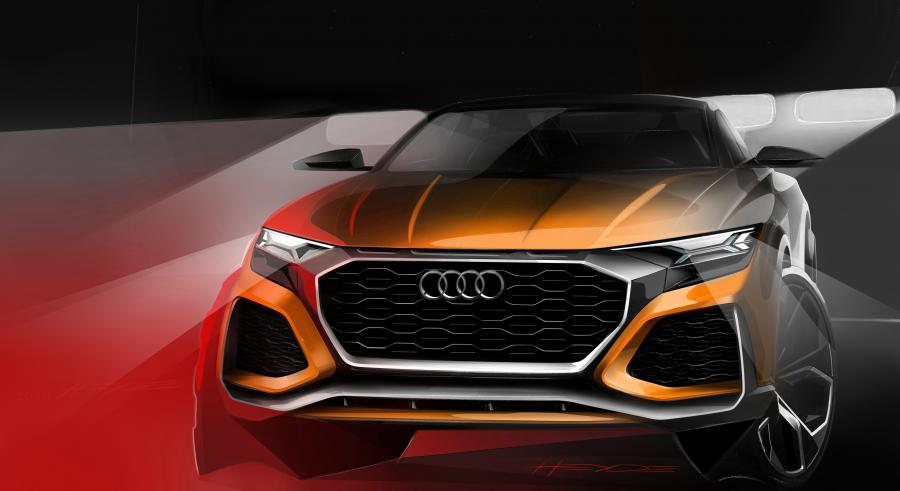 Эскиз Audi Q8 Sport Concept 2017 года  (фото 27 из 33)